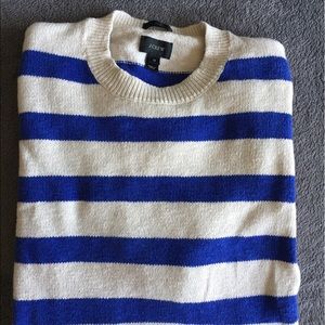 J.Crew striped cotton sweater