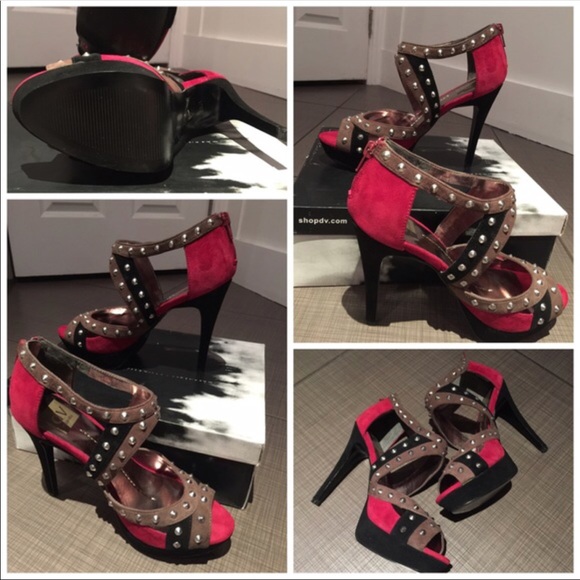 Multi colored heels - Picture 3 of 3