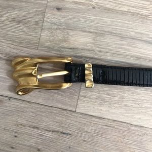 Vintage 90's Nordstrom leather snakeskin XS/S