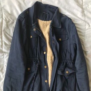 RESERVED- Brandy Melville Navy Winter Jacket