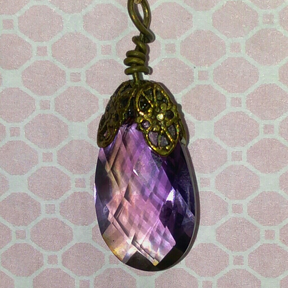 #0123 Brazilian Amethyst Pendant
