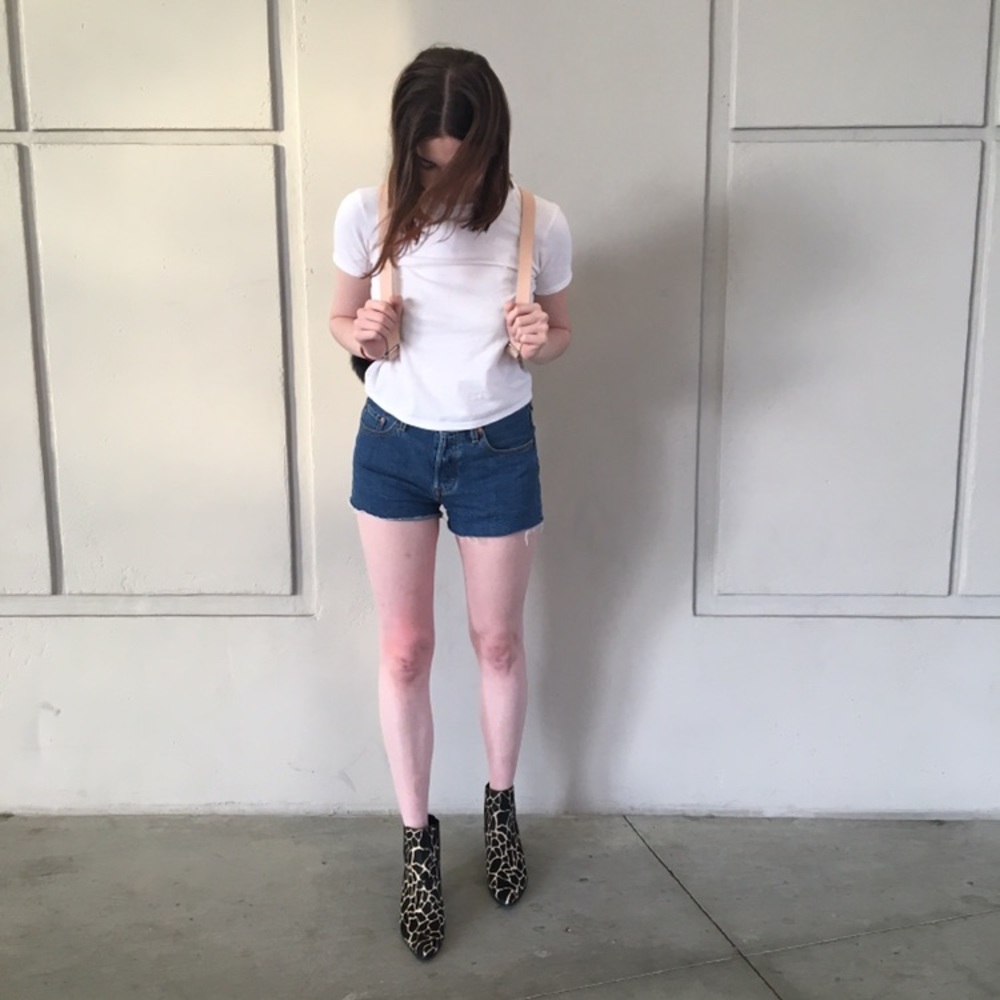 Giraffe ankle boots from UO