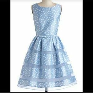 Modcloth Taylor Blue dress