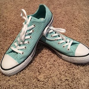Open weave Converse All Star in Aqua - size 8