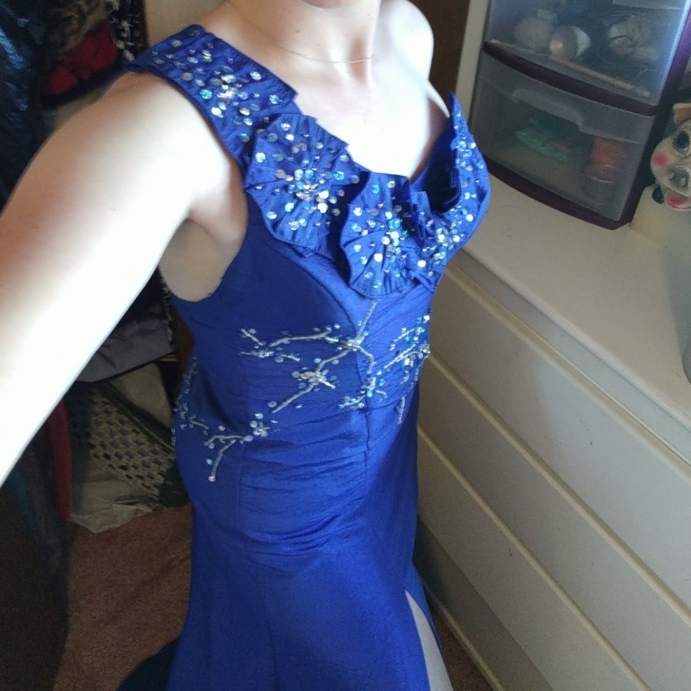 Floor-length formal gown