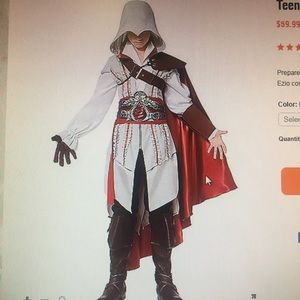 Assassins Creed teen Ezio costume