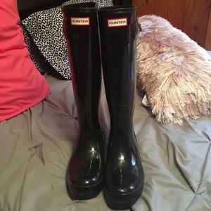 Women's Original Tall Gloss Hunter Rain Boot