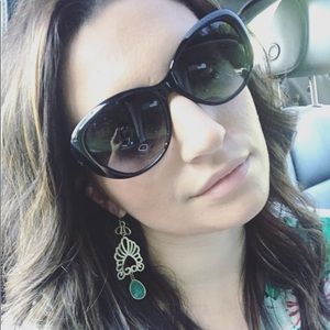 Tory Burch Sunglasses. Black