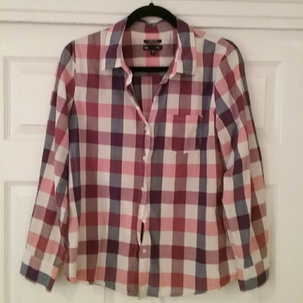 Gap blocked button down