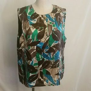Chaus Silk Tank Top Blouse 16