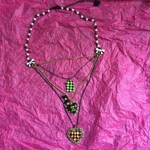 NWOT Betsey Johnson Layered Necklace