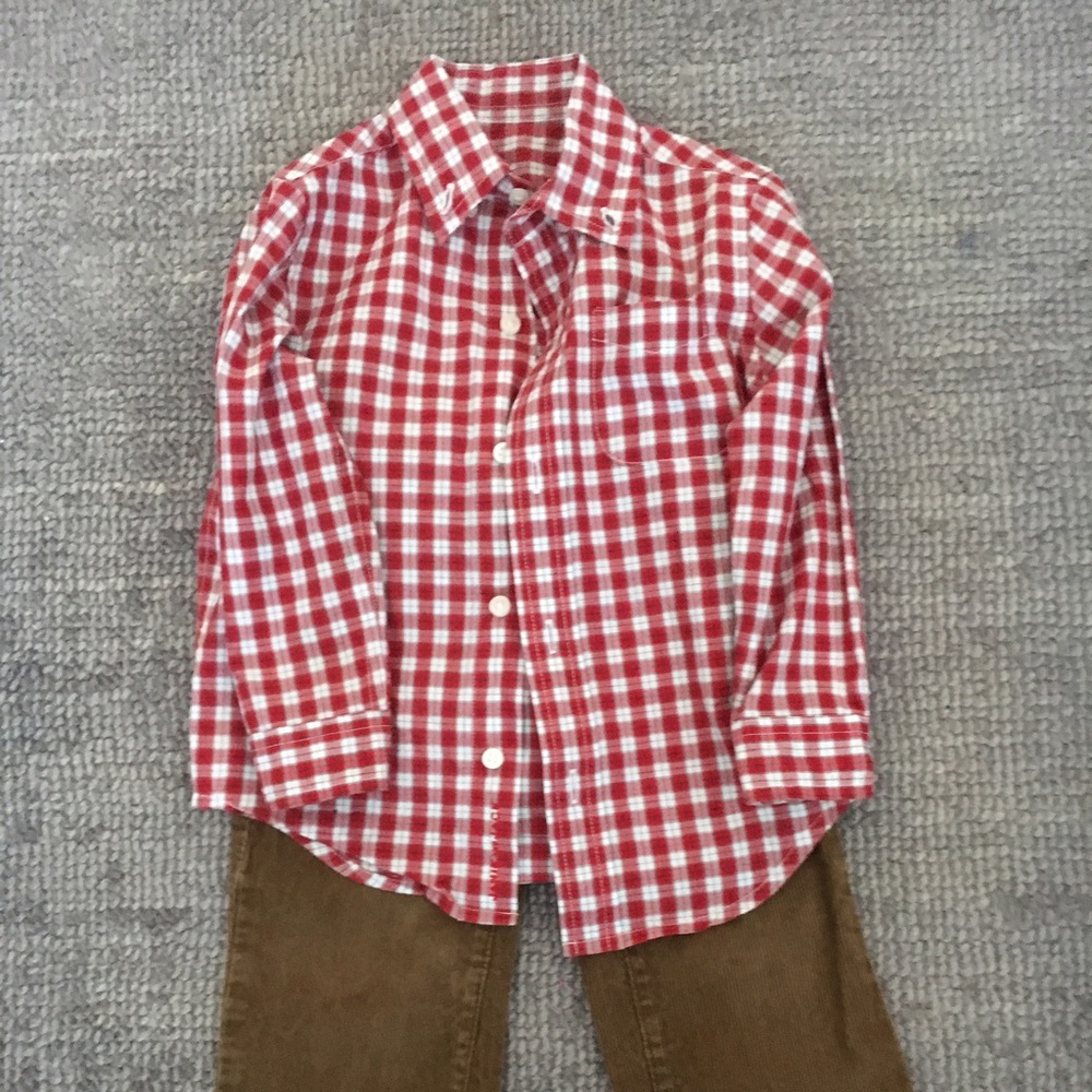 Janie and Jack Button Down