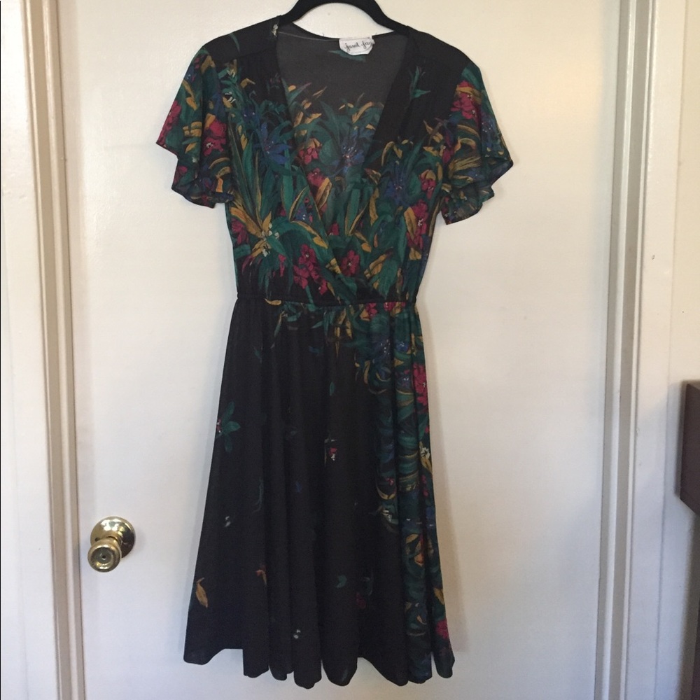 Sheer vintage dress