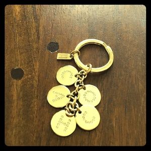 Gold Coach Keychain