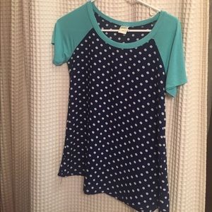 Polka dot shirt