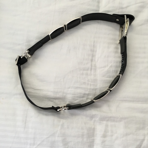 Suzi Roher Black leather belt size S Small