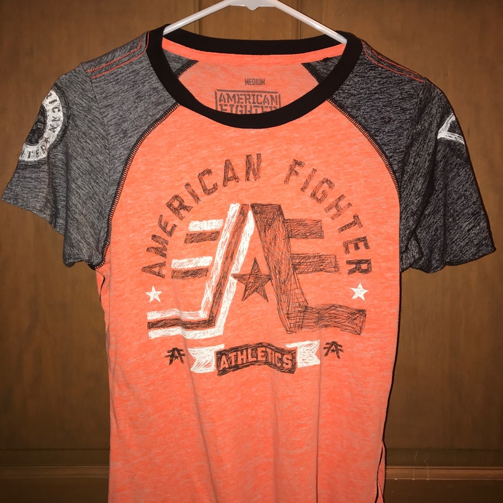 —SOLD— Women's American Fighter shirt