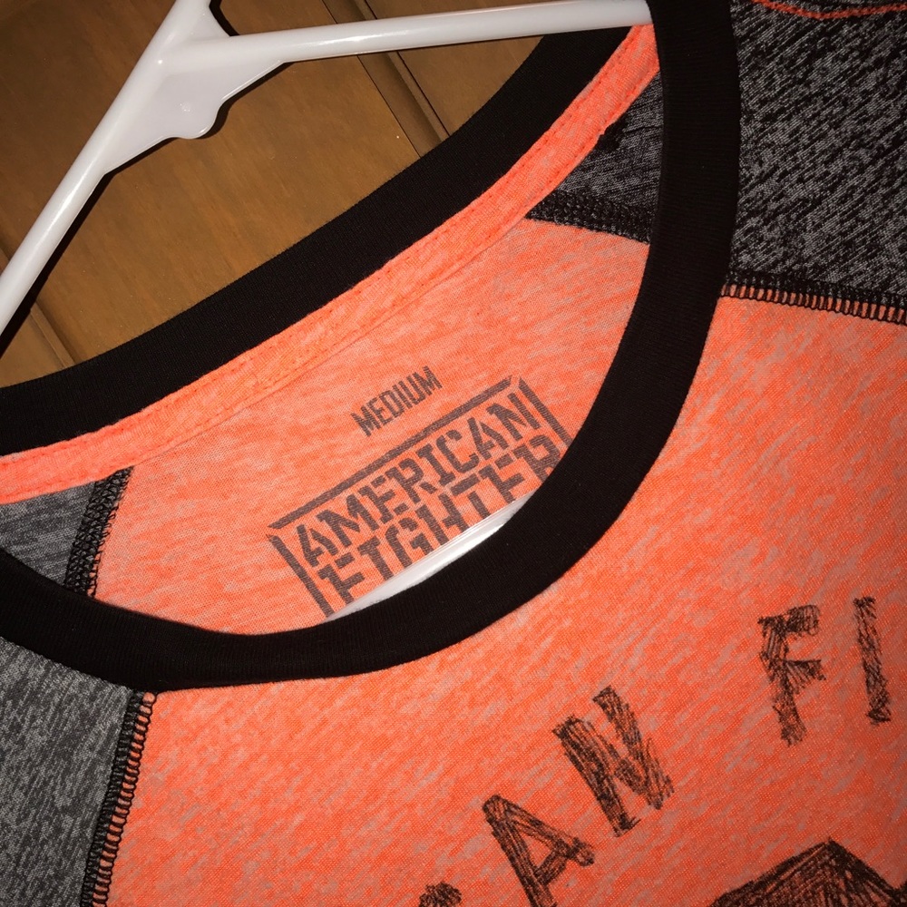 —SOLD— Women's American Fighter shirt - Picture 3 of 3