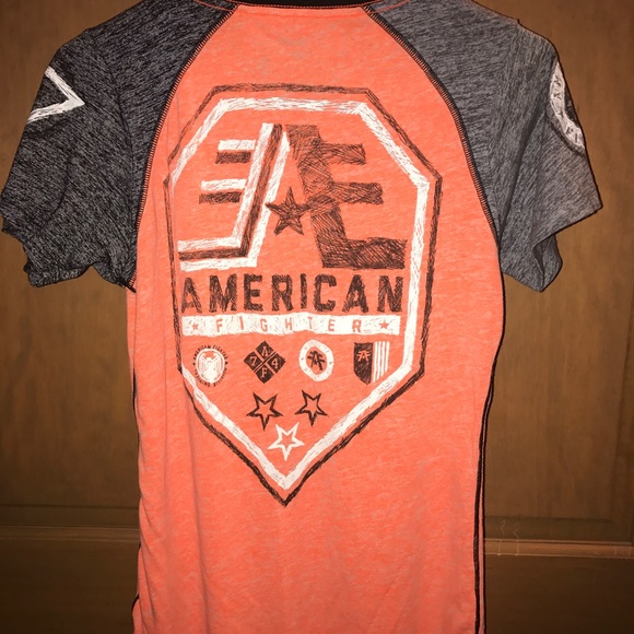 —SOLD—�Women's American Fighter shirt - Picture 2 of 3