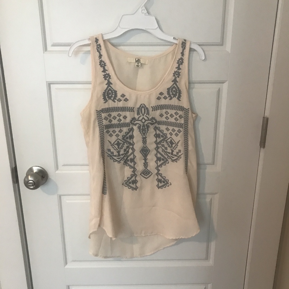 printed tank top