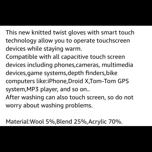 💜LAST PAIR-Grey 🚨Smart Touch Gloves - Picture 3 of 4
