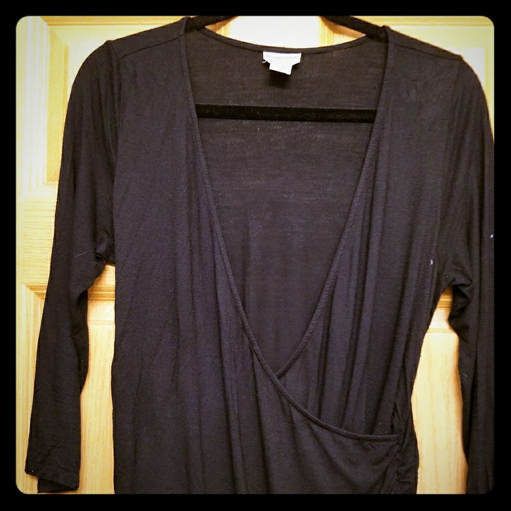 Motherhood deep V dress