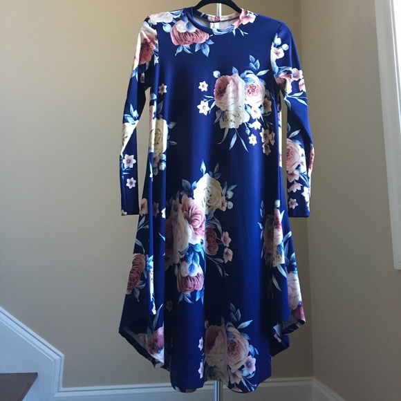 ✨Buy 3 get 1 FREE✨LAST/ Floral Long Sleeve Dress - Picture 3 of 6