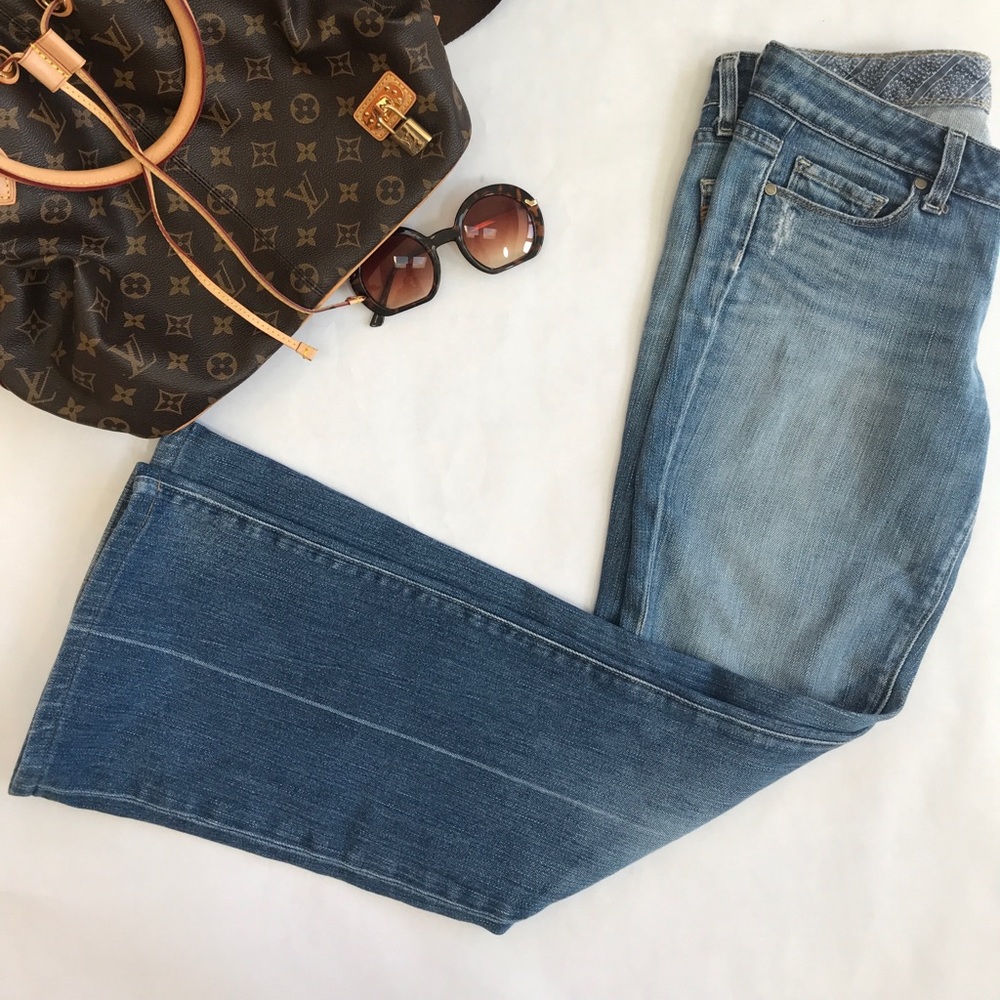 Paige Laurel Canyon low rise bootcut jeans Sz 28