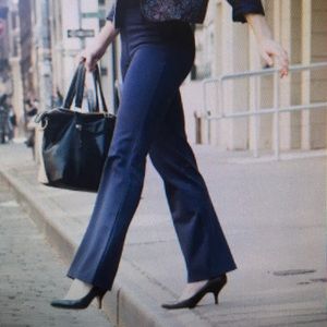 Beta brand dress pant yoga pants boot cut maroon