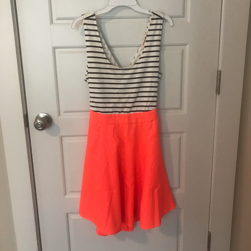 striped dress