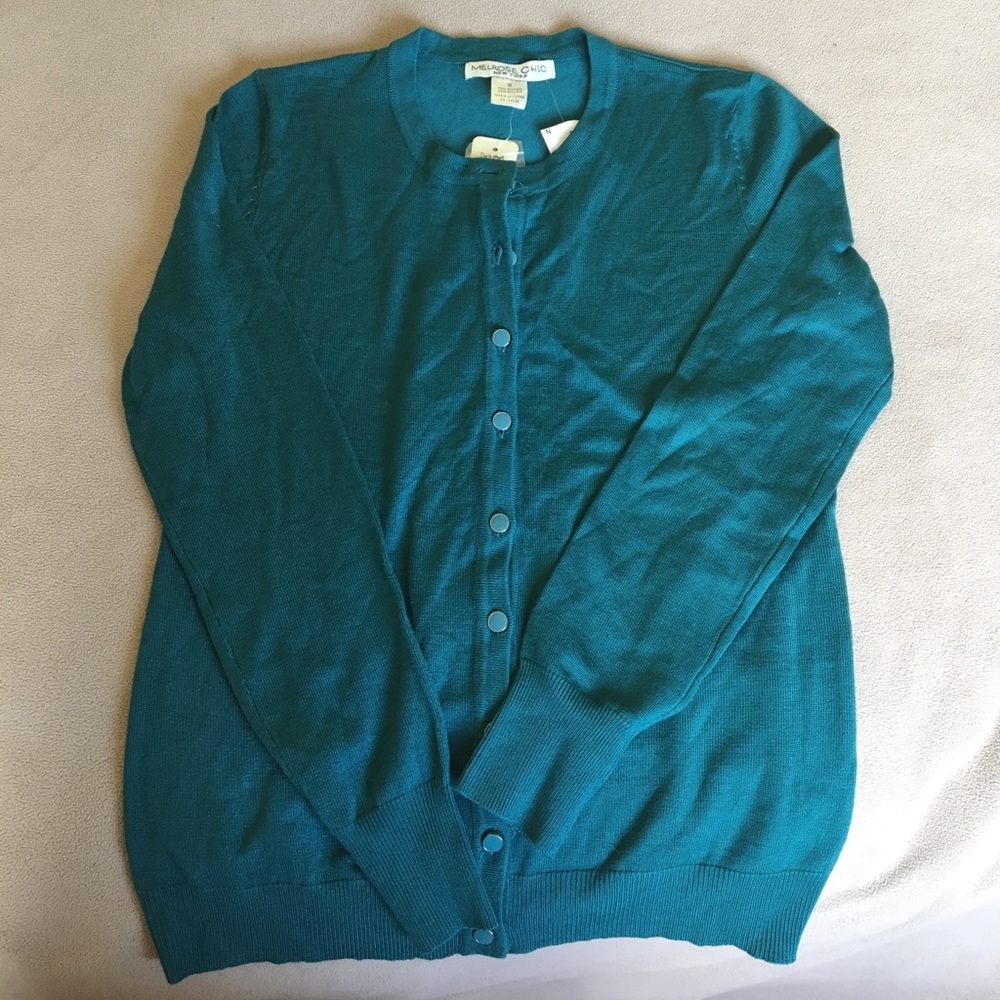 Turquoise Cardigan