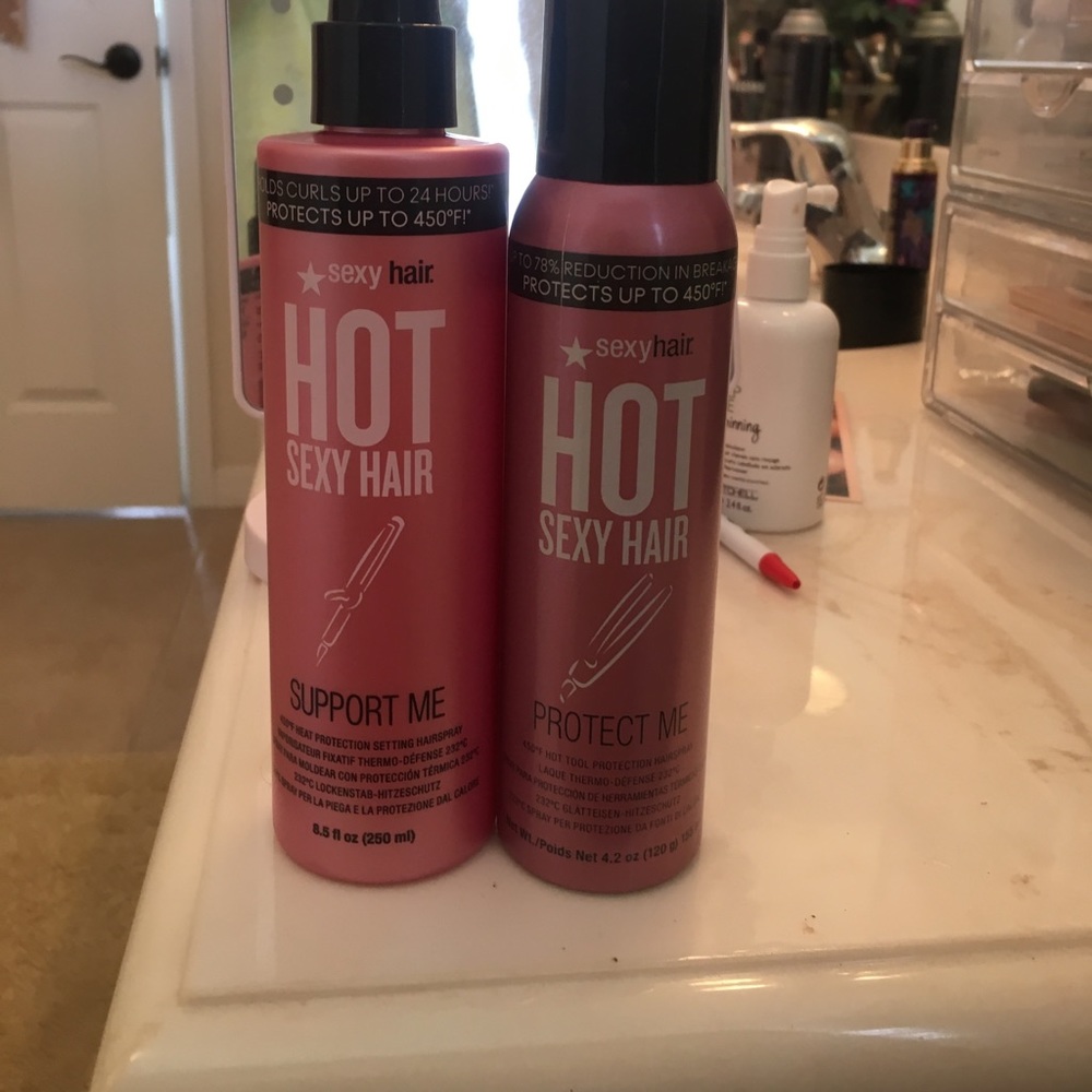 Big sexy hair heat protection sprays