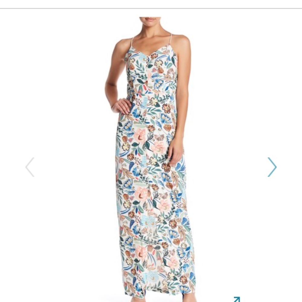 Line & Dot floral maxi dress