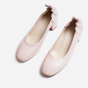 【Sold】Everlane The Day Heel in Pale Rose