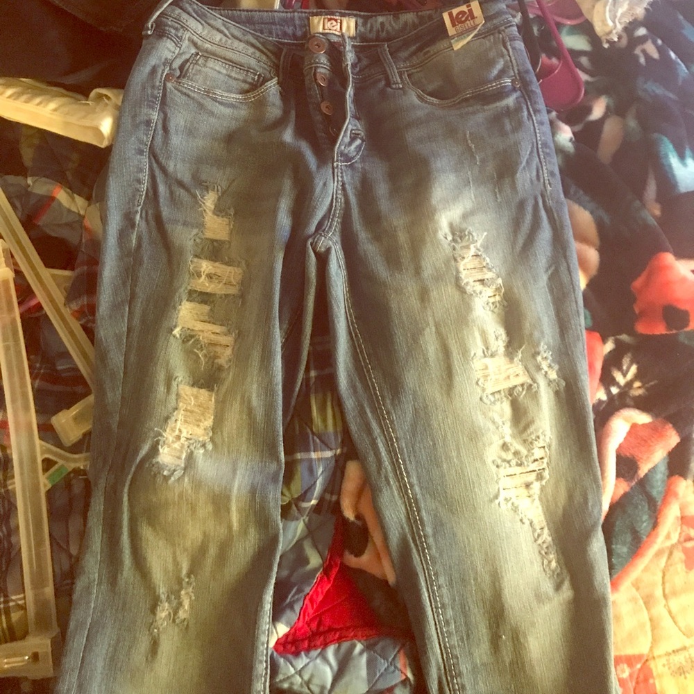 Lei cropped jeans