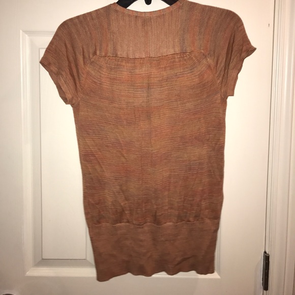 Short sleeve sweater cardigan Y2K - Picture 6 of 6