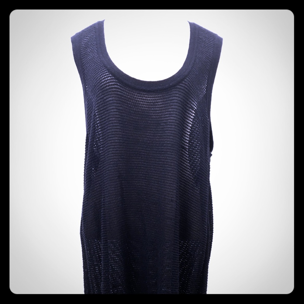 Alexander Wang Mesh Tunic Tank