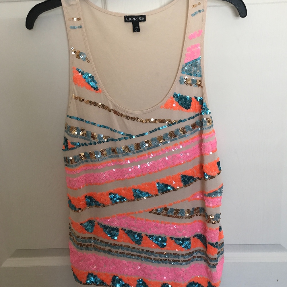 Express Sequined blouse