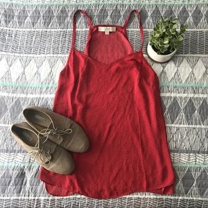 Ann Taylor Loft Woven Tank Top