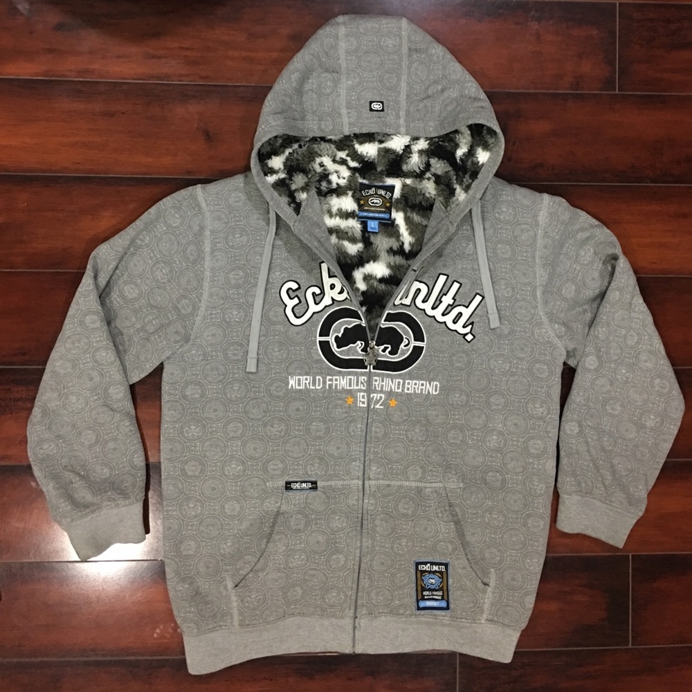 ECKŌ UNLTD. Zip-up Sweatshirt