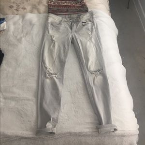 American eagle Grey washed jeans