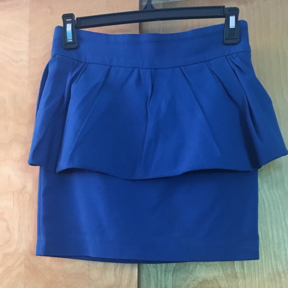 Zara peplum skirt