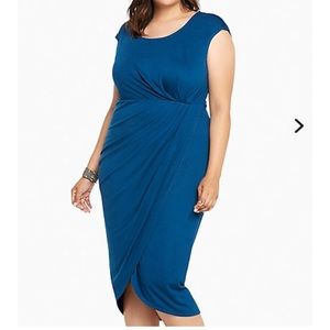 Torrid Dark Blue Tulip Dress