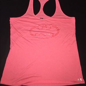 Batman themed Under Armour tank