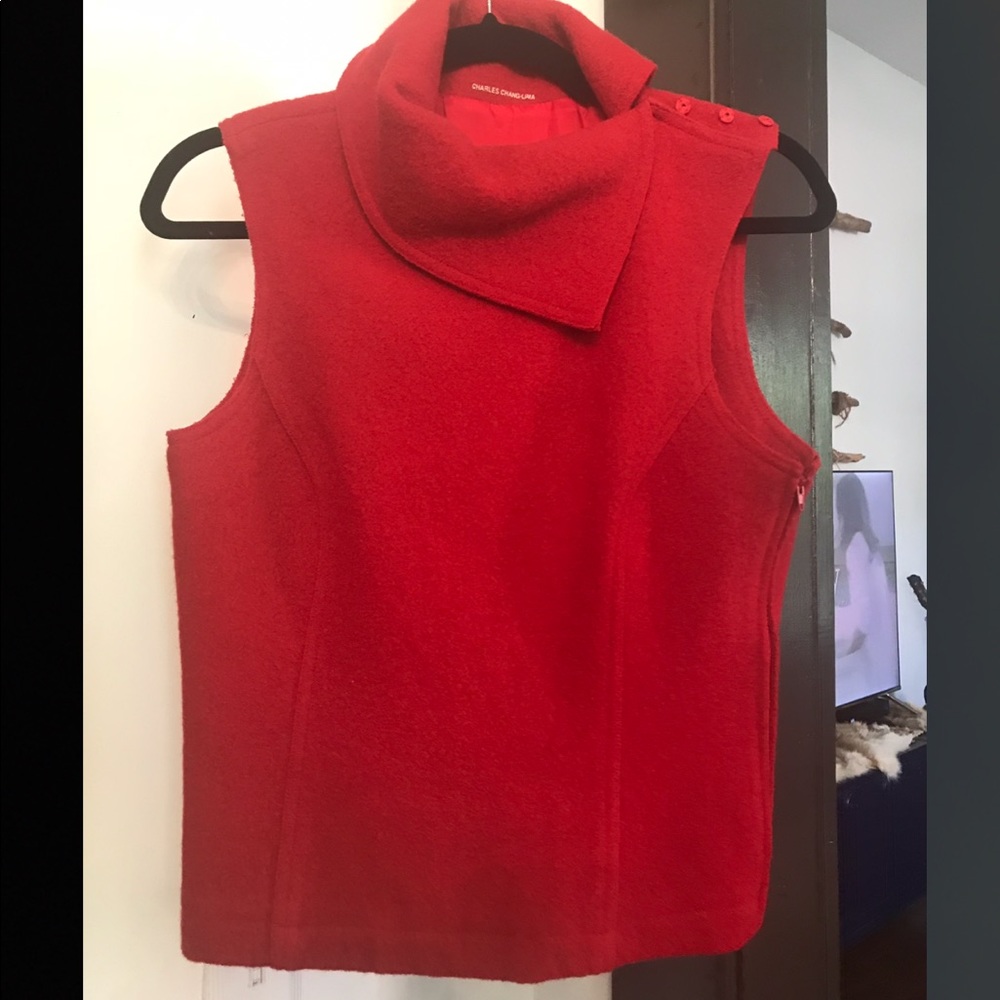 Charles Chang Lima wool top