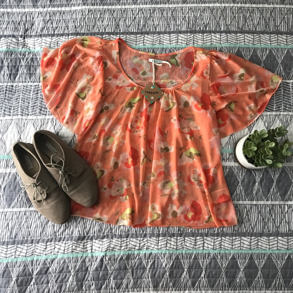 Kimchi Blue Floral Top
