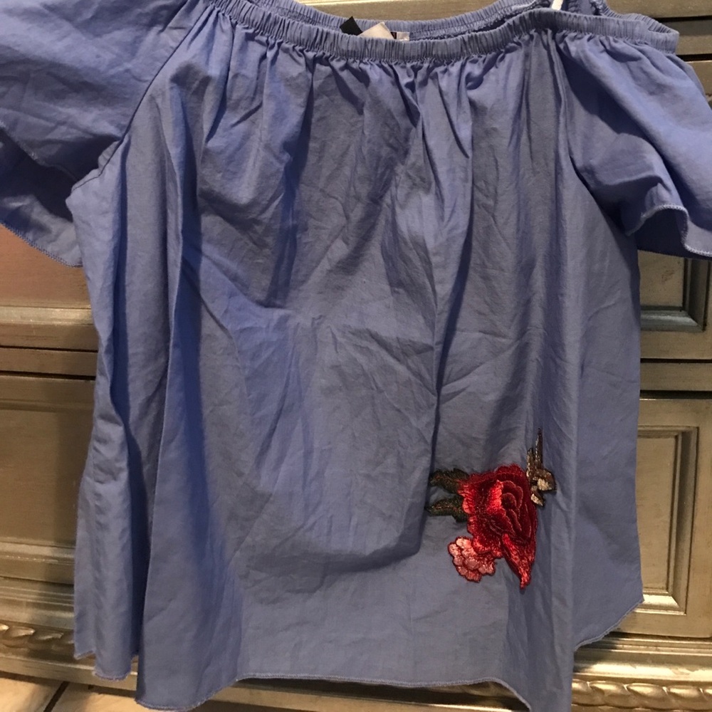 Off the shoulder blouse