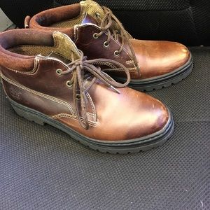 Timberland brown ankle boots