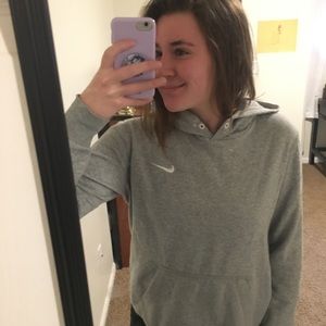 Nike Hoodie Heather Gray (altered)