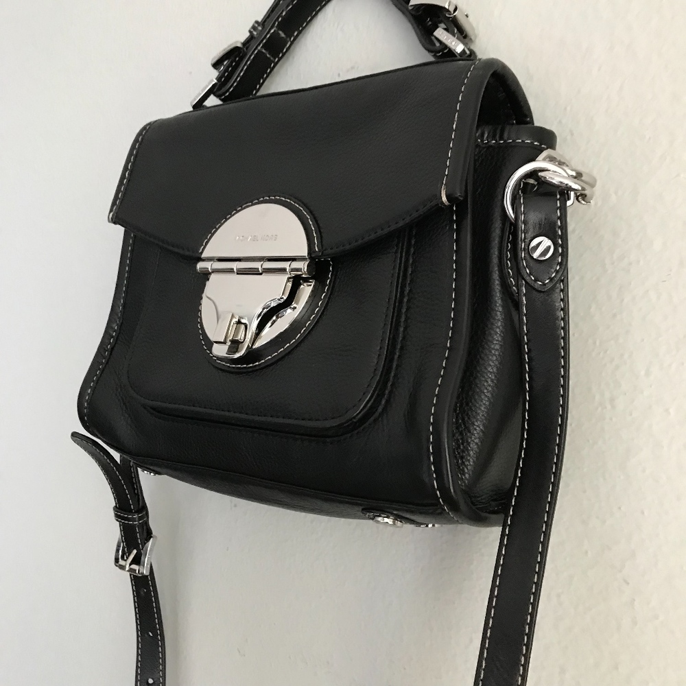 Michael Kors Mia French satchel cross body bag - Picture 3 of 8